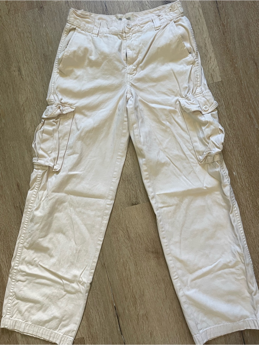 Madewell Cream Casual Pants